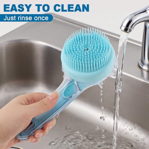Pet Bath Brush, 2 in 1 Dog Bath Brush - Image 5