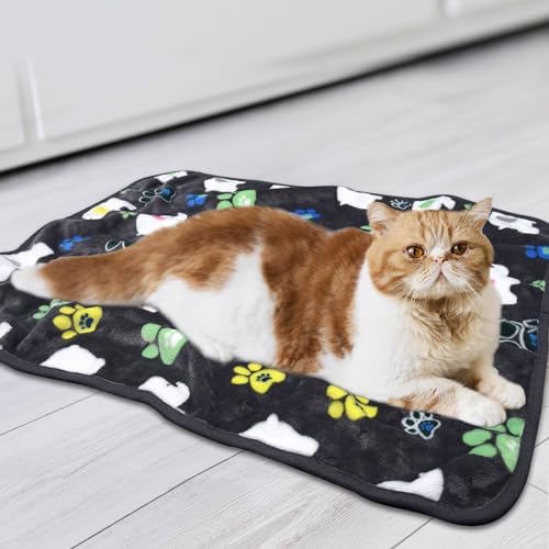 Rezutan Blanket for Large Dogs & Cats Soft Reversible Fleece 40"x31" - Image 4
