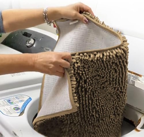 Muddy Mat® 2-Piece Beige Medium 30"X19" AS-SEEN-ON-TV Highly Absorbent - Image 2