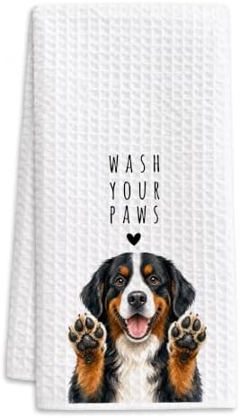 Berner Kitchen Towel, Hand Towel, Bernese Mountain Dog Gifts by Buildinest