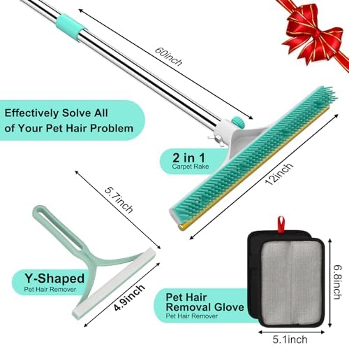 Carpet Rake for Pet Hair Removal - Image 2