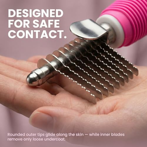 Poodle Dematting Fur Rake Comb Brush - Image 7