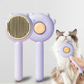 Pet Grooming Brush for Cats and Dogs, Self-Cleaning Sliker Brush for Removes by absob