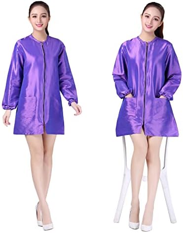 Professional Salon Smock Stylist Jacket Waterproof Hairdresser Cape Barber - Image 3