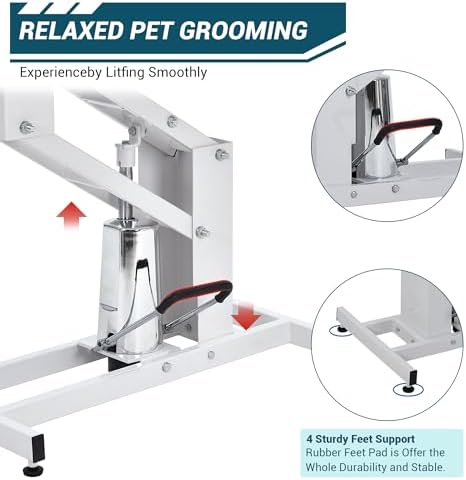 43 Inch Hydraulic Dog Grooming Table - Image 5