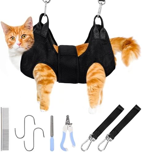 PatiencET Cat Grooming Hammock Kit by patiencET