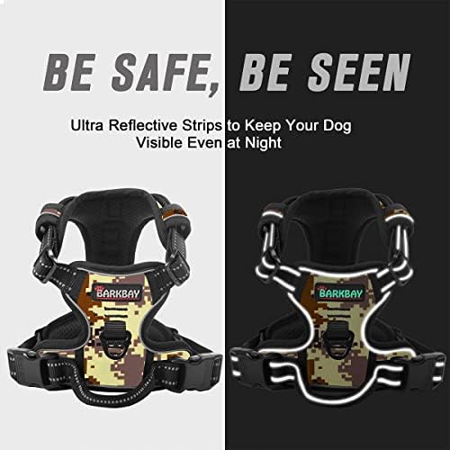 BARKBAY Dog Harness No Pull for Medium Sized Dog Front Back Clips, Dog Vest - Image 5