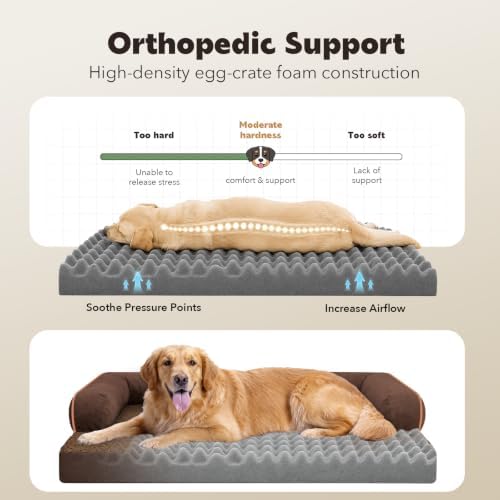 MEKIY Orthopedic Waterproof Dog Bed - Image 3