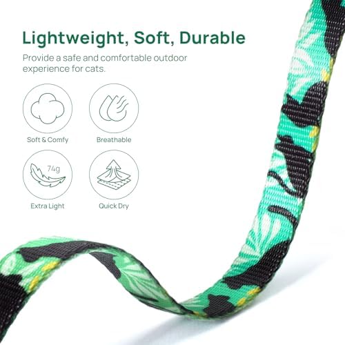 PetThem Adjustable Cat Harness and Leash Set Escape Proof - Image 3