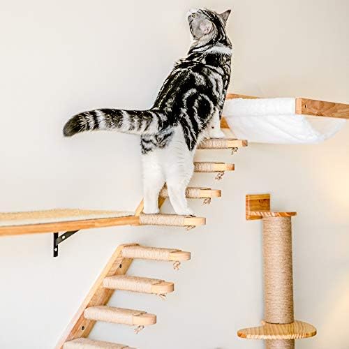 FUKUMARU Cat Wall Furniture, 3 Pack Kitten Shelves Set - Image 6