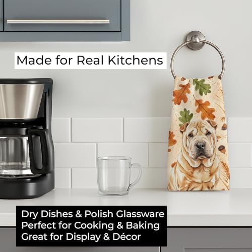 Caroline's Treasures Shar Pei Dogs Kitchen Towel 15x25 in - Image 3