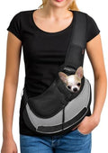 YUDODO Pet Sling Carrier for 5-9 lbs Small Dogs Cat Puppy Crossbody Carrier by YUDODO