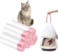 100 Counts Cat Litter Box Liners, One Step Cleaning, Heavy Duty, Extra Thick & by QINYIER