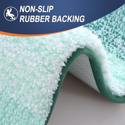 OLANLY Bathroom Runner Rug 47x20, Extra Soft Absorbent Microfiber Bath Rugs - Image 4