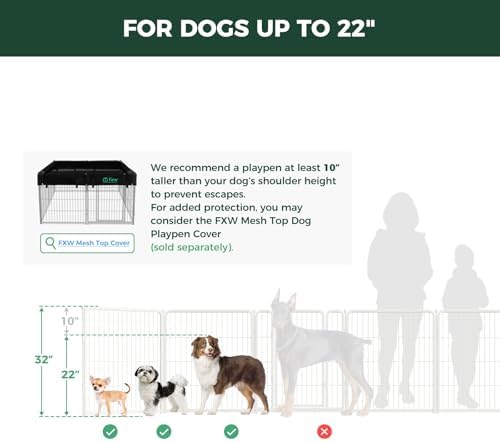 FXW Homeplus Indoor Dog Playpen, 16 Panels, - Image 2