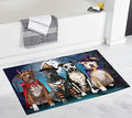 Doggie of the Day Halloween Trick or Treat Pitbull Dogs Bath Mat- Anti-Slip Pet by DoggieoftheDay