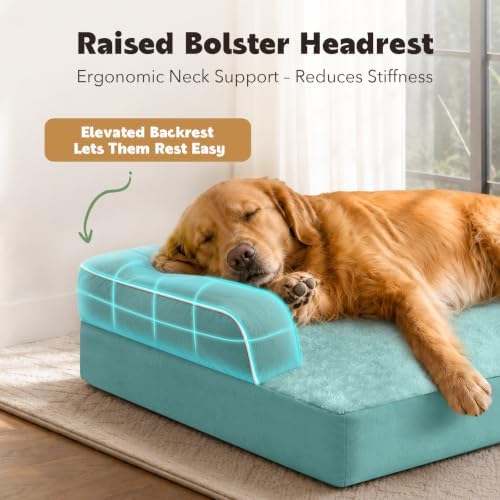 MEKIY Orthopedic Waterproof Jumbo Dog Bed - Image 2