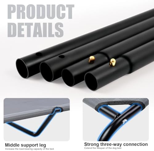 48'' Cooling Elevated Dog Bed - Image 5