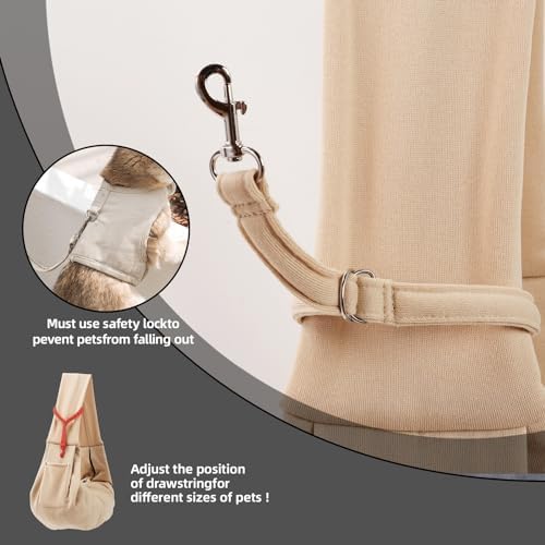 ARZQUT Dog and Cats Carrier Sling, Small Pet Carrier - Image 6
