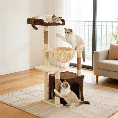 39.8-Inch Small Cat Tree for Indoor Cats - Image 2