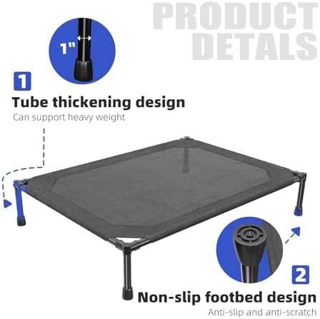 Simple Trending Elevated Dog Bed - Image 5