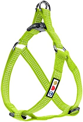 Pawtitas Reflective Step-in Dog Harness – Adjustable No-Pull Vest by Pawtitas