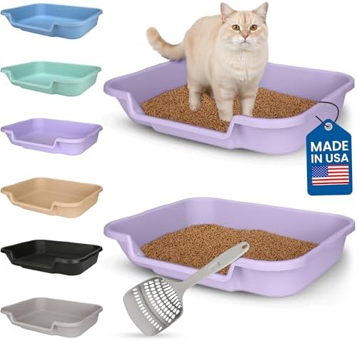 KittyGohere Senior Cat Litter Box Large by NE14pets