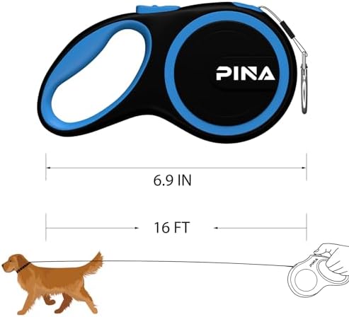PINA Retractable Dog Leash, 16ft Dog Leash - Image 6