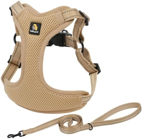 BELLA & PAL Adjustable Step-in Dog Harness, Puppy No-Pull Vest by BELLAPAL