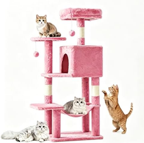 Sweetcrispy 44 Inch Cat Tree Tower by Sweetcrispy
