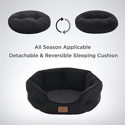 Bedsure Small Dog Bed Washable, Round Cat Beds - Image 4