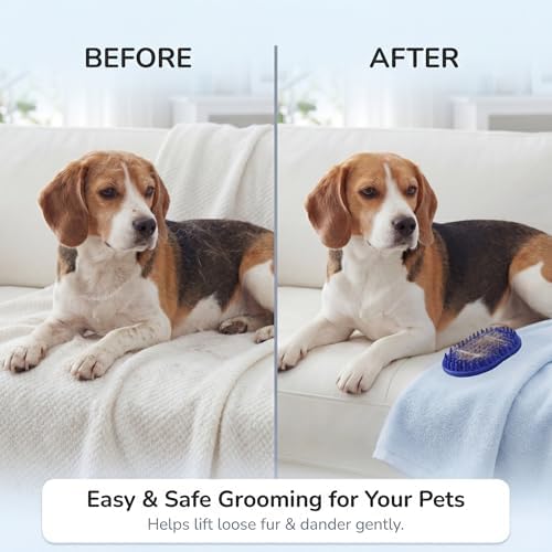 Pets&Goods Rubber Grooming Brush - Image 4