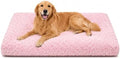 Dog Bed Large Size, Plush Washable Pet Bed Mat, Dog Crate Bed 35"x23" by Unknown