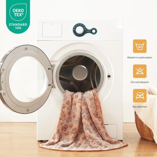 Luciphia Dog Blanket 3 Pack, Soft Cozy Fleece Throw - Image 5