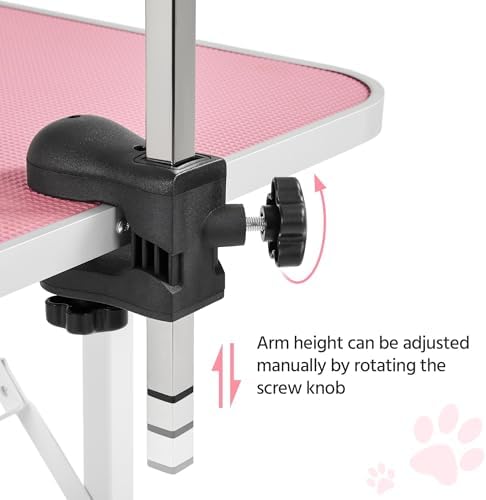 Yaheetech 36'' Dog Grooming Table, Adjustable Pet Foldable Grooming Table - Image 6