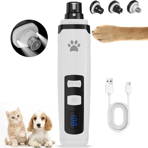 Ultra-Quiet Dog Nail Grinder | Stress-Free by Grimgrow