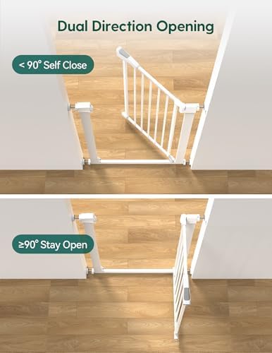 Bebelio 26–28.5" Narrow Baby Gate, PressGuard P7 - Image 5