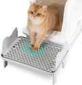 Uross Cat Litter Box Step, Extra Large Litter Box Ramp/Stairs by Uross
