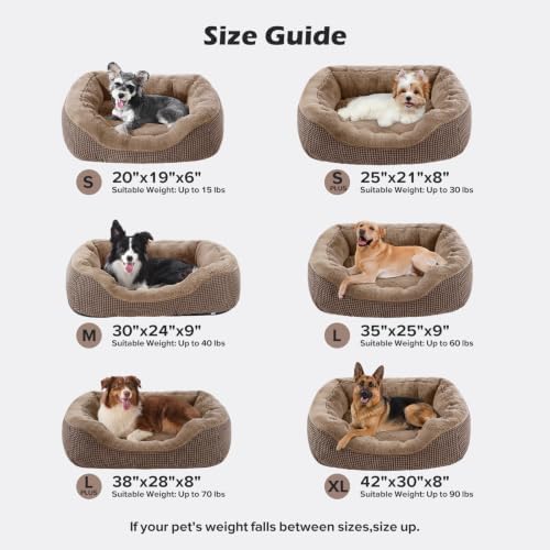 INVENHO Large Dog Beds Large Sized Dog, Washable Orthopedic Warming Soft - Image 5