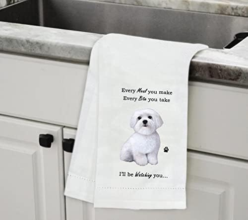 E&S Imports Maltese Kitchen Towels - Image 3