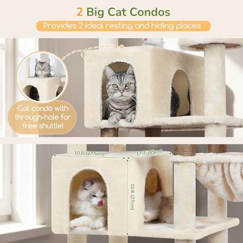 Globlazer 82in Extra Large Cat Tree Tower - Image 3