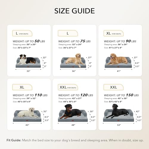 Waterproof Orthopedic Dog Bed for Medium Dogs - Image 5