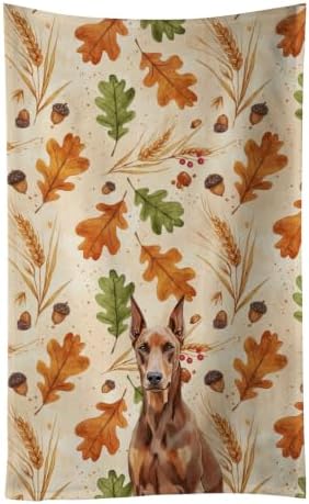Caroline's Treasures Doberman Pinscher Dogs Kitchen Towel 15x25 in by CarolinesTreasures