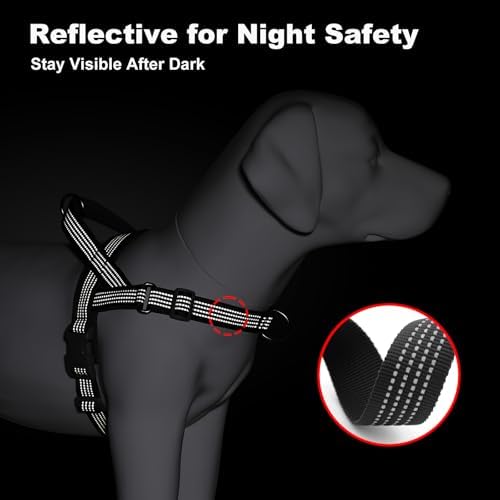 No Pull Dog Harness with Handle, Adjustable Soft Mesh Padded Vest - Image 7