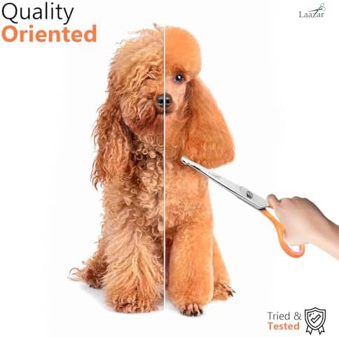Professional Rounded Dog Scissors - Image 6