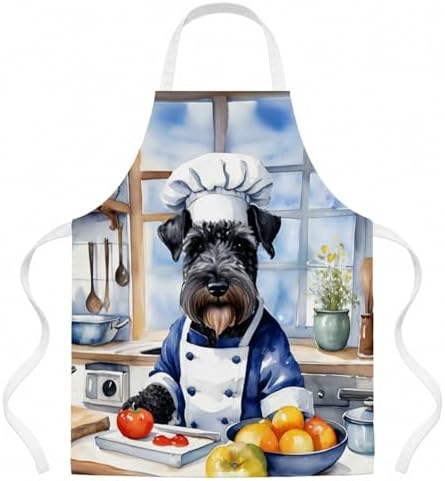 Caroline's Treasures Kerry Blue Terrier The Chef Apron Cooking Kitchen Server by CarolinesTreasures