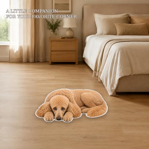 3D Realistic Dog Shaped Bath Mat & Floor Rug - Image 3
