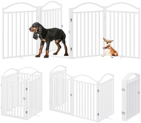 BHG Metal No-Assembly Freestanding Dog Gate - Image 2