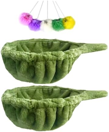 SHENGOCASE 13" 2-Pack Green Nest Basket Lounger Hammock Bed Replacement by SHENGOCASE