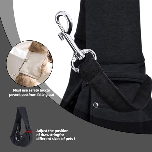 ARZQUT Dog and Cats Carrier Sling, Small Pet Carrier - Image 6